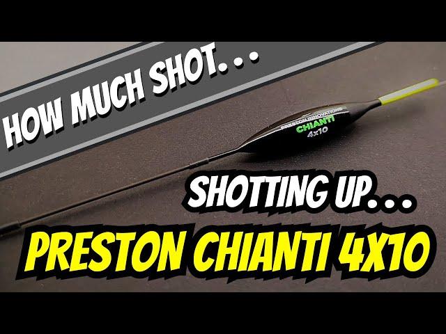 Match Fishing Rig Guide - Shotting Up A Rig - Preston Chianti 4x10 - How Much Shot.....?