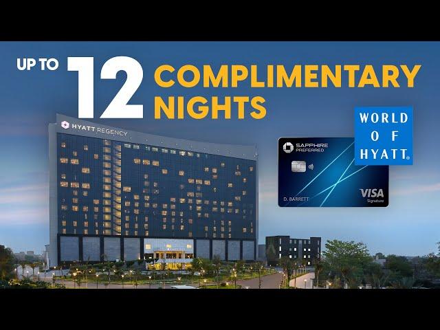 How to earn 12 Free Hyatt Nights with Chase Sapphire