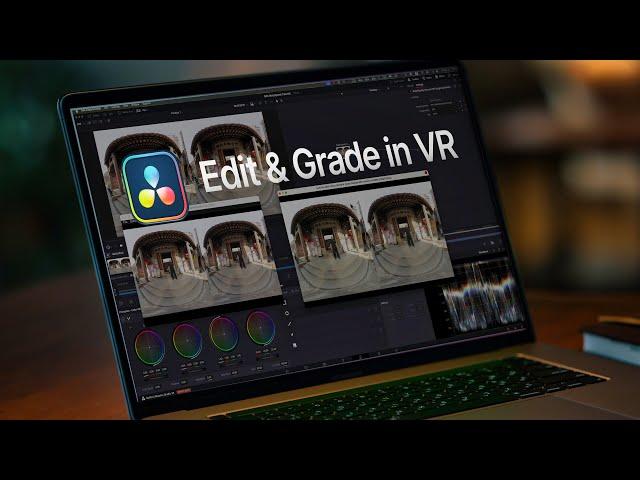 Edit & Grade VR180 + 360 in DaVinci Resolve 20 – NDI Preview Tutorial for Meta Quest & Vision Pro