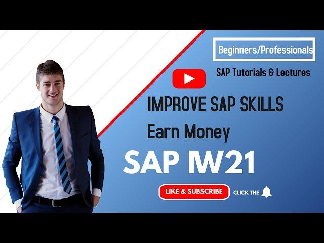 How to Create PM Notification using IW21 - SAP PM - Tutorials