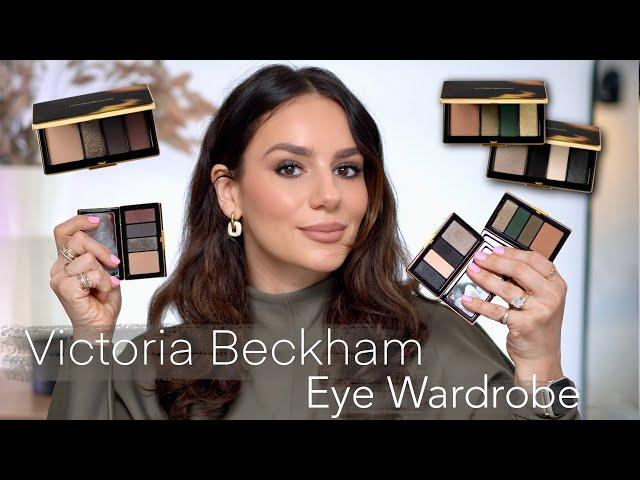 VICTORIA BECKHAM EYE WARDROBE EYESHADOW: 3 Palettes, 3 Looks - Some good, some bad || Tania B Wells