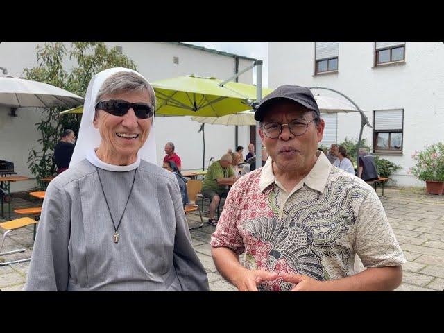 Besuch von den Franziskanerinnen von Reute, Bald Waldsee  in München
