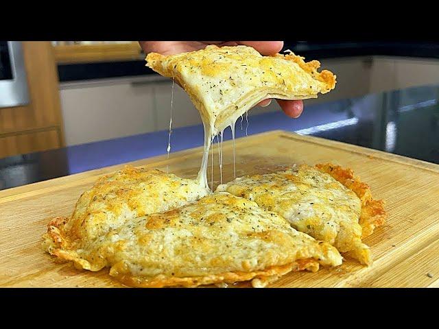 Basta despejar QUEIJO na TORTILHA e o café da manhã se tornará um favorito | receita rápida e FÁCIL