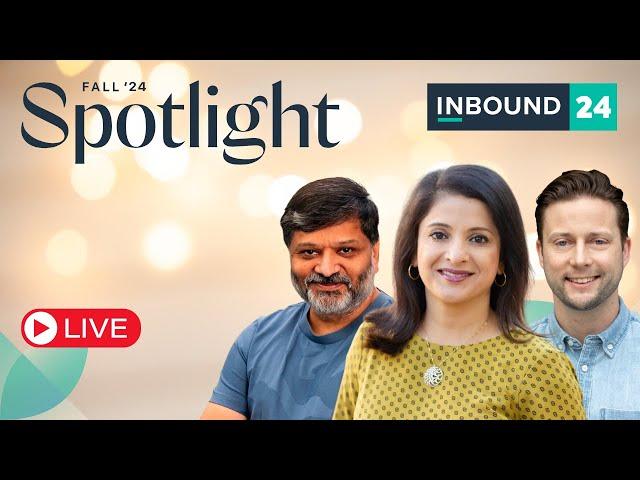 INBOUND 2024 Spotlight Live, Wednesday, Sept 18