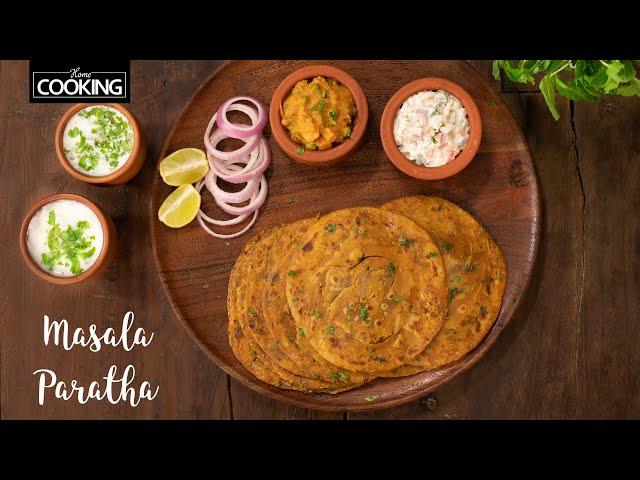 Masala Paratha Recipe | Spicy paratha | Masala Roti Recipe | Quick paratha | @HomeCookingShow