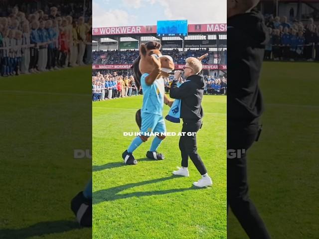 MAGISK stemning på Randers Stadion i Søndags! ️🩵 #MichaelHausted #RandersFc #FIGHTER #Tv2Play