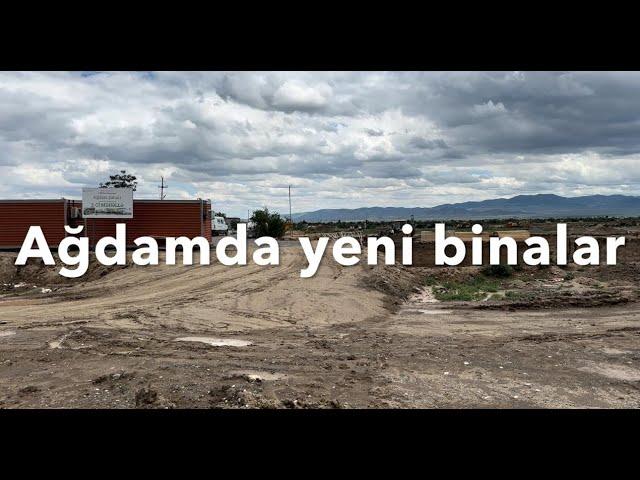 Ağdamın 2-ci yaşayış məhəlləsində TƏZƏ binaların tikintisinə başlandı