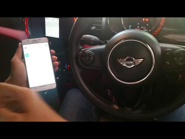 Installasi Mirorring Smartphone MINI COOPER