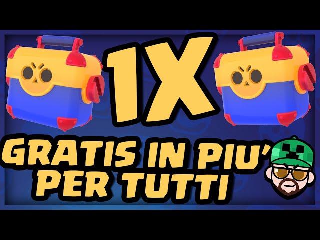 1X Mega Cassa GRATIS PER TUTTI in Più Come Ottenerla? | Brawl Stars ITA