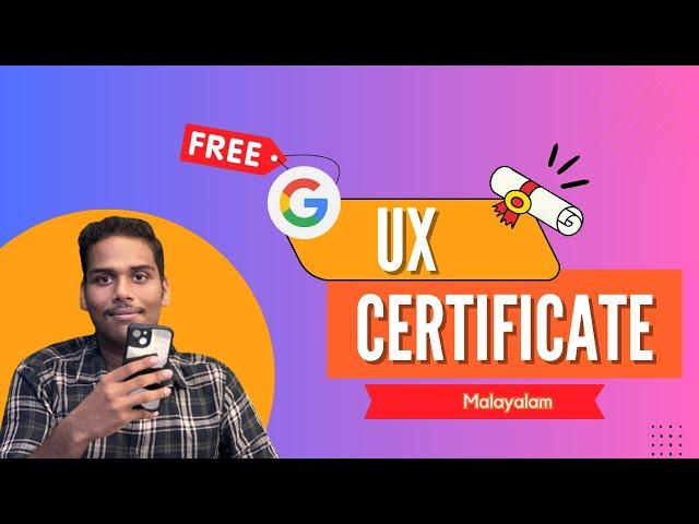 FREE UI UX DESIGN COURSE WITH CERTIFICATE from Google