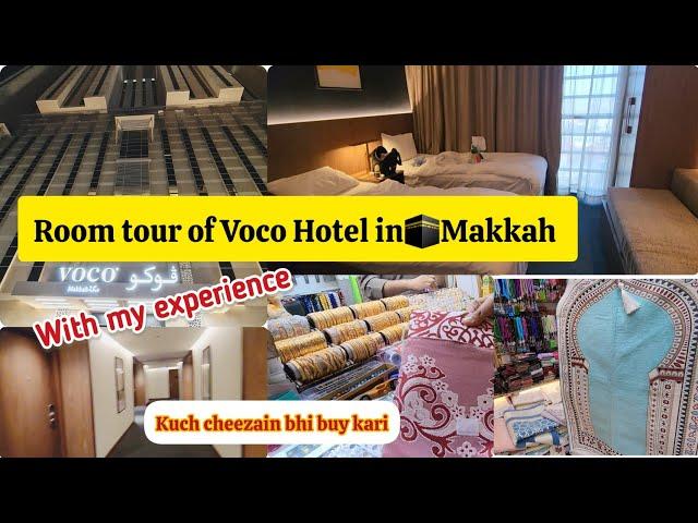 VOCO Hotel in Makkah | 5 Star hotel in Economy Rate| Room & VOCO hotel tour| 24/7 Shuttle Service