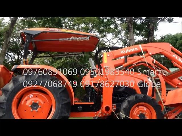 KUBOTA FARMERS PHILIPPINES TRACTOR MODEL L5018 2023 WITH LOADER AND SLASHER IMPLEMENT BRAND NEW