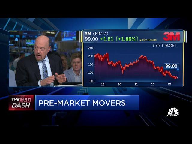 Cramer’s Mad Dash on 3M: Right call not to short it anymore
