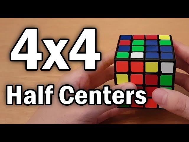 4x4 Yau Method: Half Centers Tutorial