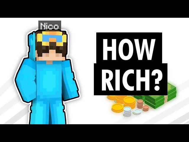 Is Nico a millionaire?