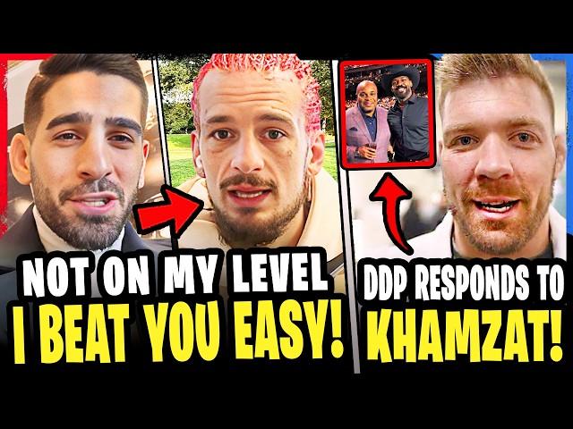 Sean O’Malley gets DISRESPECTED by Ilia Topuria! DDP FIRES BACK at Khamzat CALL OUT! Jon Jones/DC