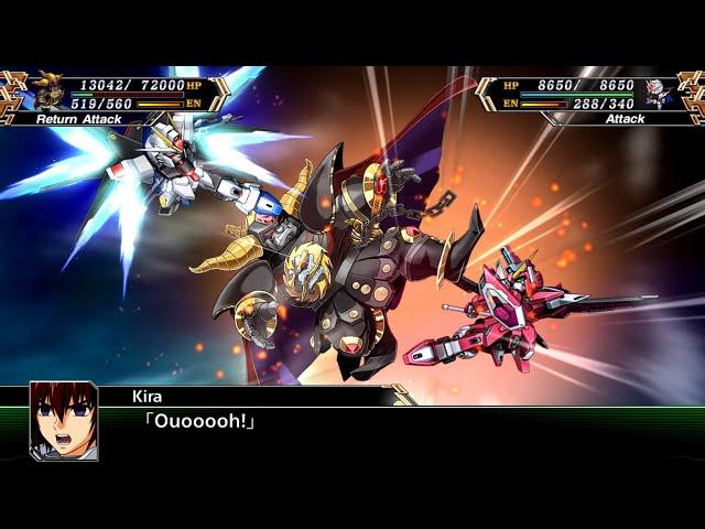 Super Robot Taisen V ~Strike Freedom Gundam All Attacks (4K)~
