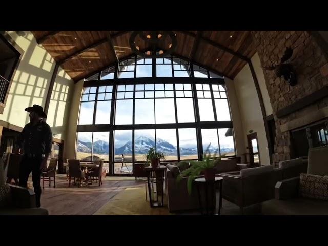 Beautiful Montana Sage Lodge