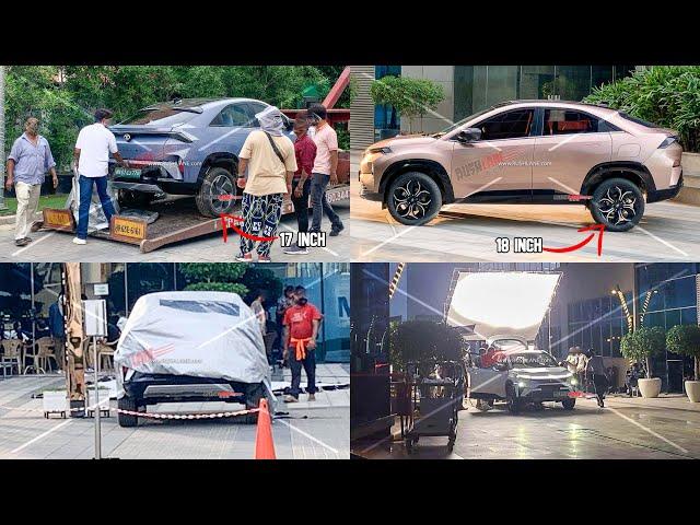 Tata Curvv Spied Undisguised At TVC Shoot!