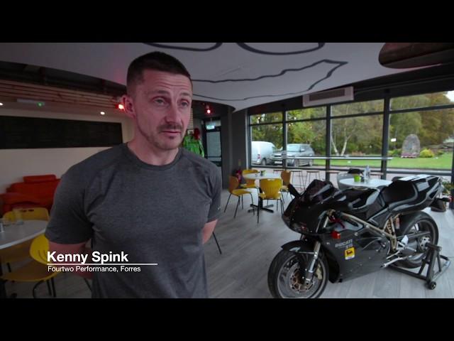Motor-mad Kenny opens 'drive-in' cafe at Findhorn Bridge