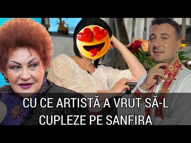 A vrut să-l cupleze pe Sanfira cu o artistă celebră dar a refuzat! Față-n față cu artista și soțul.