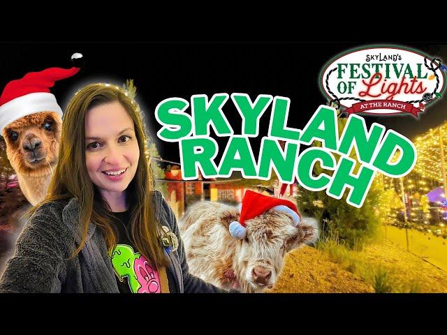 Skyland Ranch’s Magical Festival of Lights: Food, Fun, and Live Music!