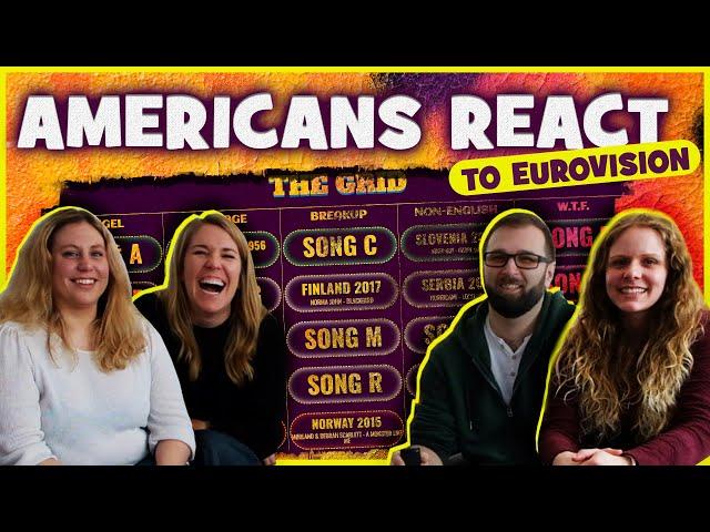 Americans react to Eurovision