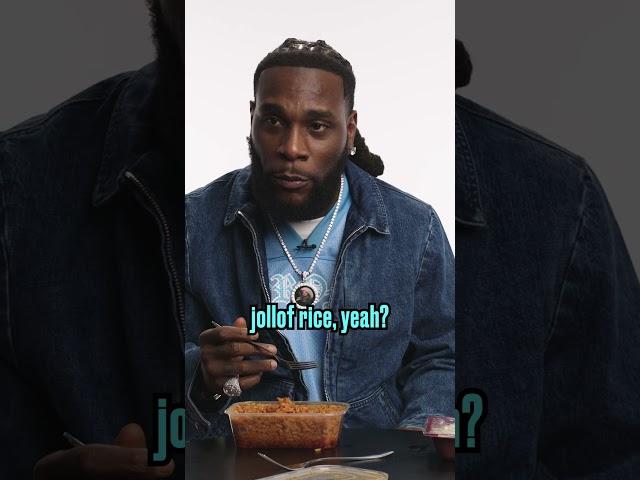 Burna boy NOT impressed by British food 