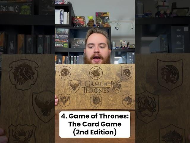 Top 5 Games  #boardgames #top5 #favoritegames #shorts #boardgamereview #spiritisland #ti4 #starwars