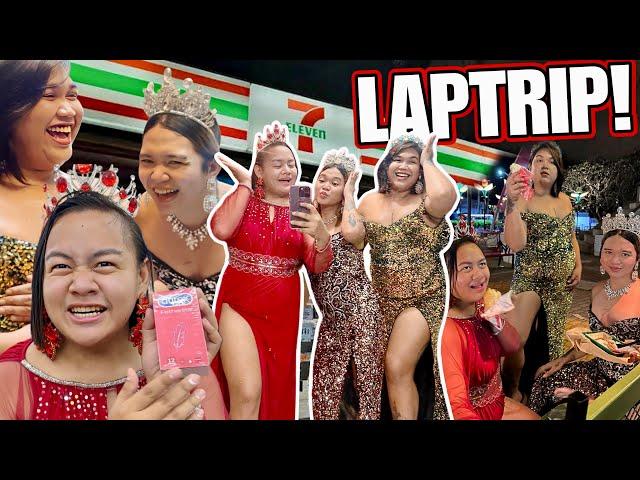 WEARING GOWN SA 7/11 ANG MGA BAYUT! (SUPER LAPTRIP!)