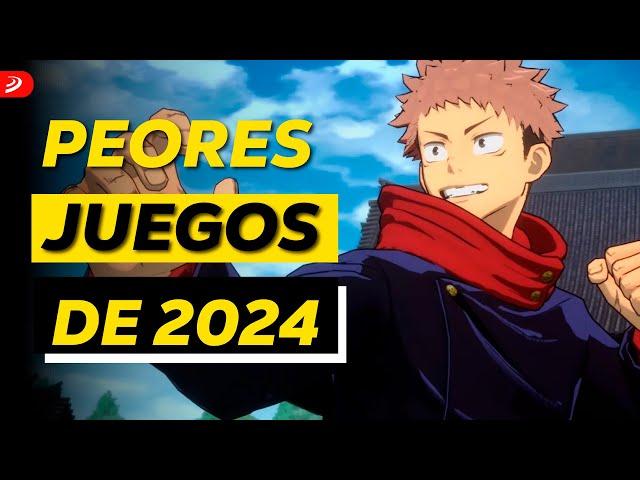 ¡Las MAYORES DECEPCIONES ! - TOP de los PEORES videojuegos del 2024