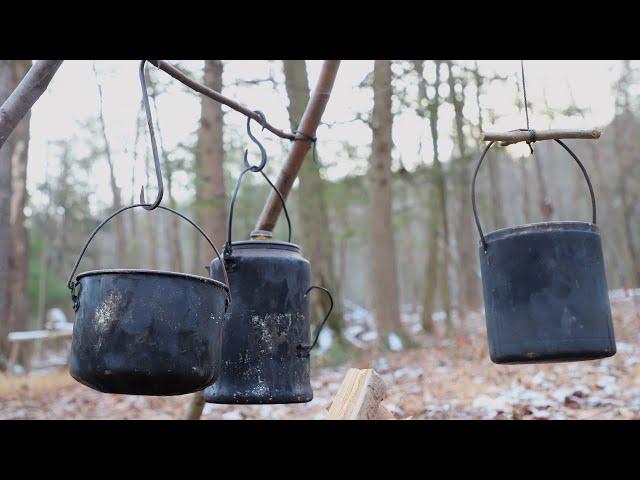 Must Know Bushcraft Cooking Hack! Multi Pot System