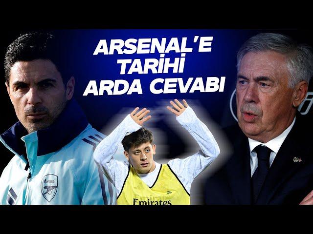 Real Madrid'den Arsenal'i Şoke Eden Arda Güler Yanıtı! Neye Uğradıklarını Şaşırdılar