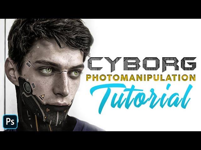 Photoshop 2022 Tutorial - Photoshop Manipulation - Photoshop Cyborg Face