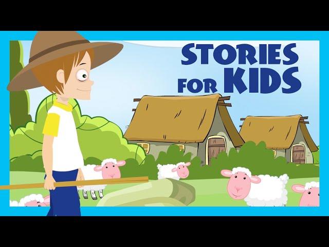 The Shepherd Boy And The Wolf | Story Compilation | Moral Story | Kids Hut - Kids Channel