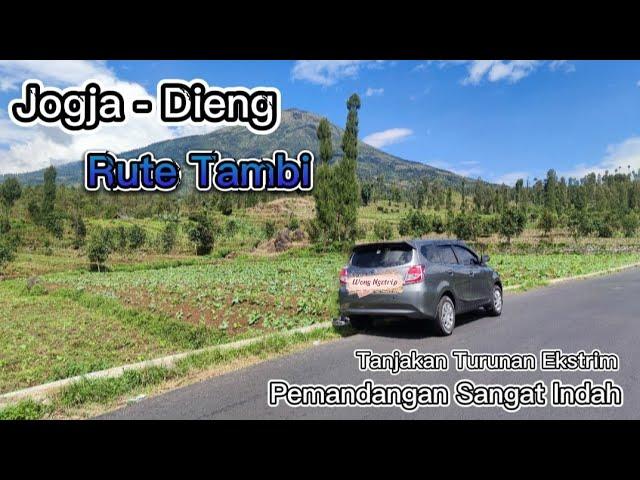 Full Perjalanan Ke Dieng via Rute Tambi dari Jogja - Tambi - Dieng, Tanjakan dan Turunan Ekstrim