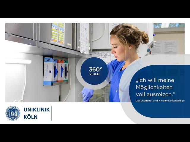 Gesundheits- und Kinderkrankenpflege: Ich will meine Möglichkeiten ausreizen. | Uniklinik Köln