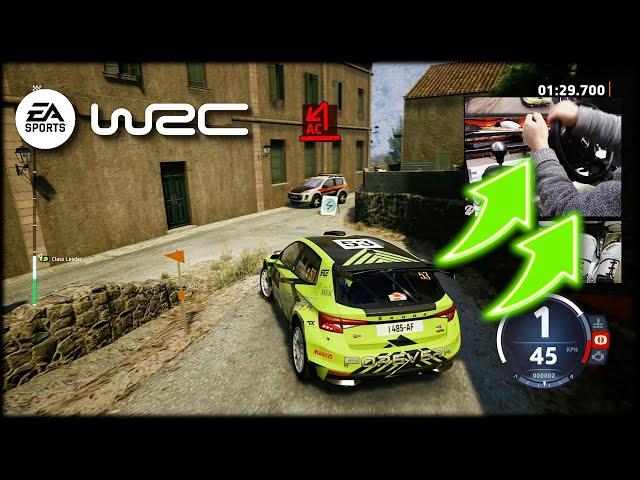 Skoda Fabia RS Rally Mediterraneo Narrowest? / Thrustmaster T300RS EA Sports WRC