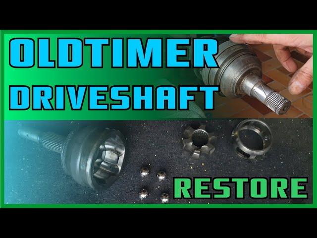 #Tutorial 18: Restore Oldtimer & Youngtimer Driveshafts Part 1/2 Control Classic Car Repair Guide