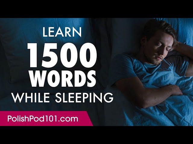 Polish Conversation: Learn while you Sleep with 1500 words