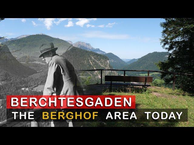 What remains of the Berghof Hitler's residence, bunker exit, headquarter in the Obersalzberg today.