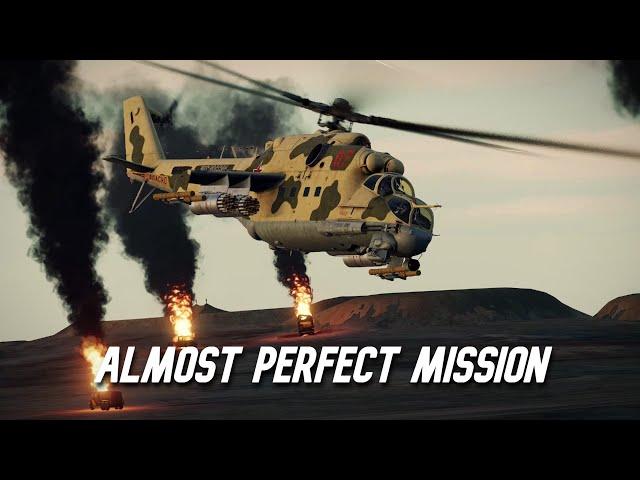 DCS | Mi-24P Hind | Almost Perfect Mission | Operation Grayflag