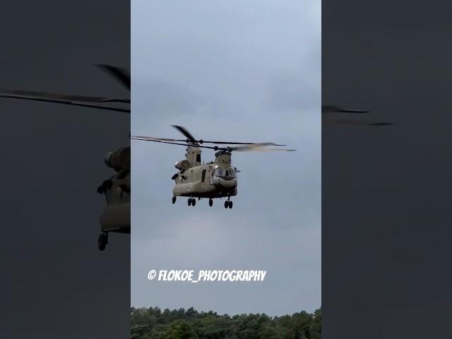 RNLAF  CH-47F Chinook - Enjoy the sound  #chinook #helicopter #military #lowflying