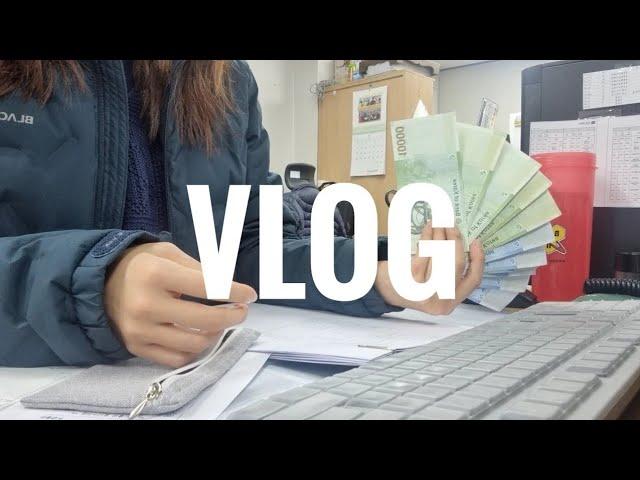 ‍ Vlog 썸네일로 새뱃돈을 대신 드립니다 / 직장인 브이로그/ 사무직 브이로그/ 회계 경리 브이로그/ 일만 하는 브이로그