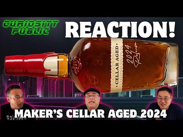 Maker's Mark Cellar Aged 2024 | REACTION & Comparison to 2023! | Curiosity Public