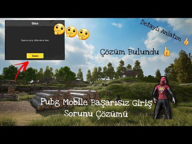 Pubg Mobile Başarısız Giriş Sorunu Çözümü | Detaylı Anlatım