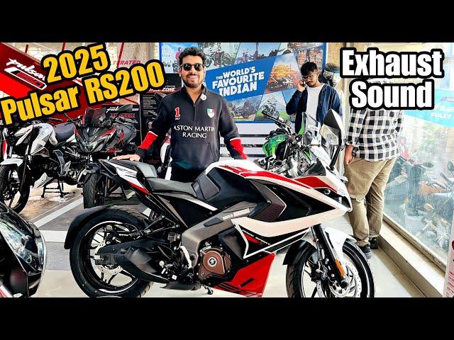 Finally 2025 Pulsar RS200 Mill Gai | Exhaust Note and all the features!!