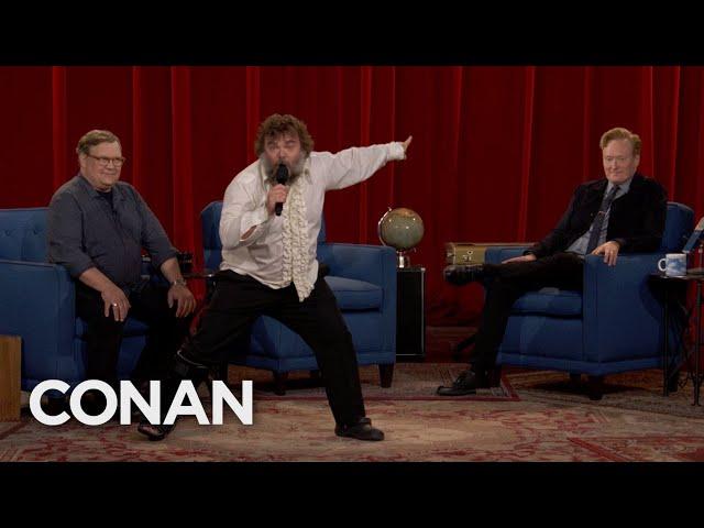 Jack Black Brings The Thunder To CONAN’s Final Episode - CONAN on TBS