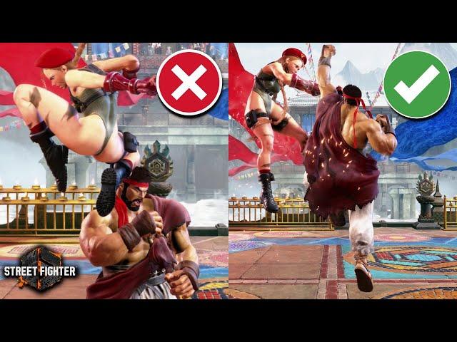 Annoyed by Cross-ups? Crush them with the Cross Cut Technique! - Street Fighter 6