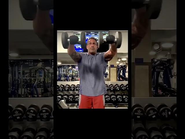 Intense shoulder workout: 4 sets, 8-12 reps #gymlife #workoutroutine #fitness